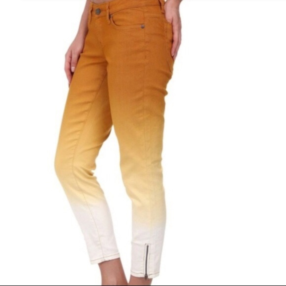 prAna Yellow Ombre Jeans - Picture 2 of 7